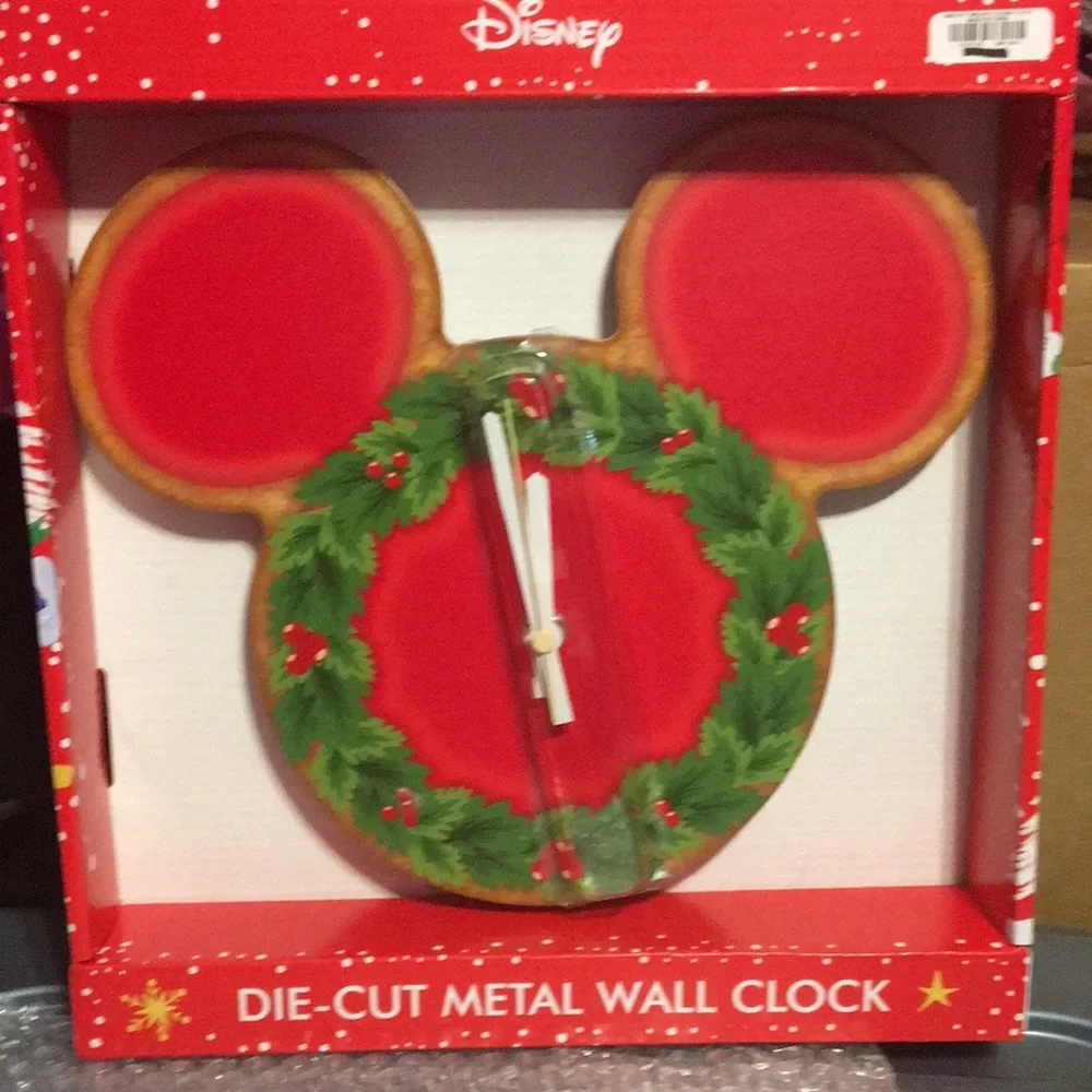🎄Mickey Christmas wall clock